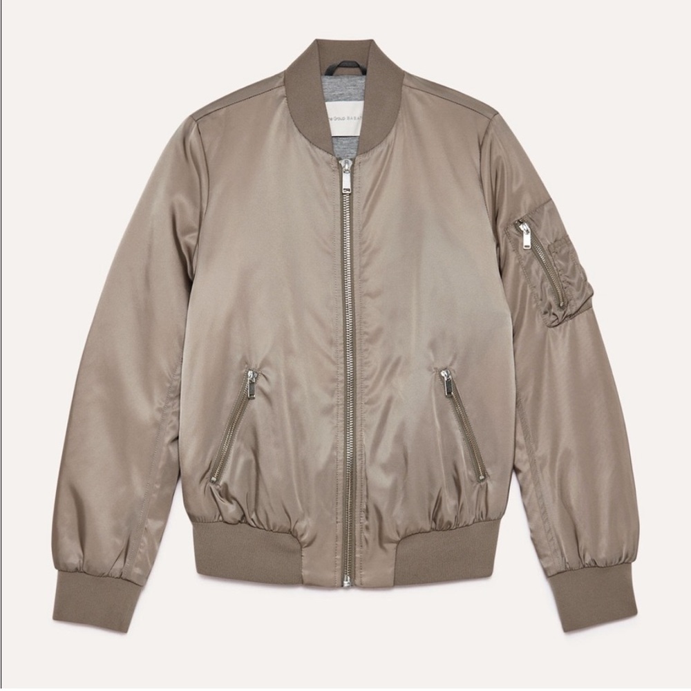Aritzia Gilman Bomber Jacket - Size XS